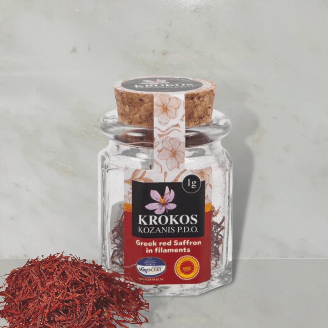 Red Saffron of Kozanis - AigaionSpice