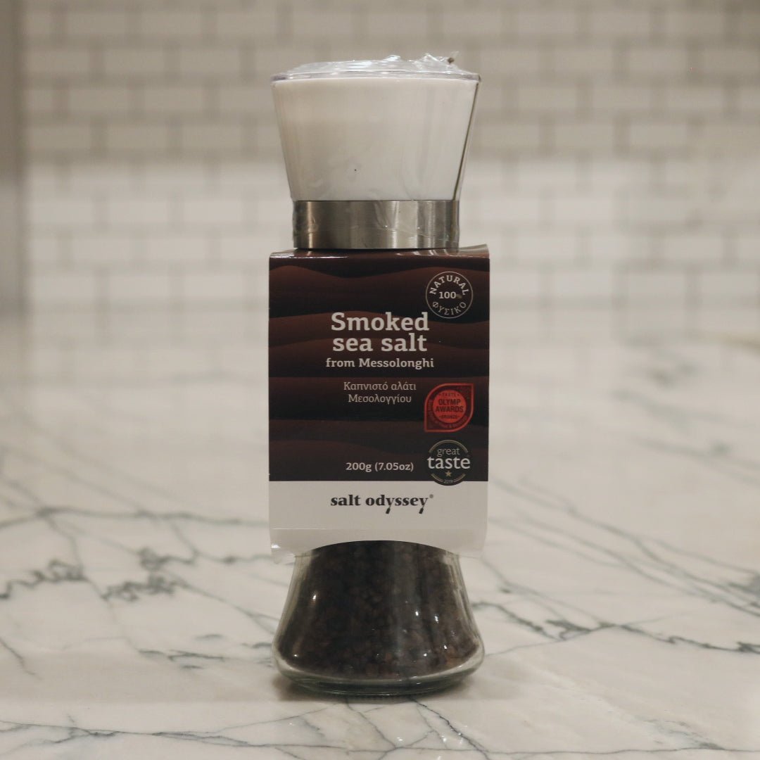 Smoked Sea Salt ~ Mill - AigaionSpice