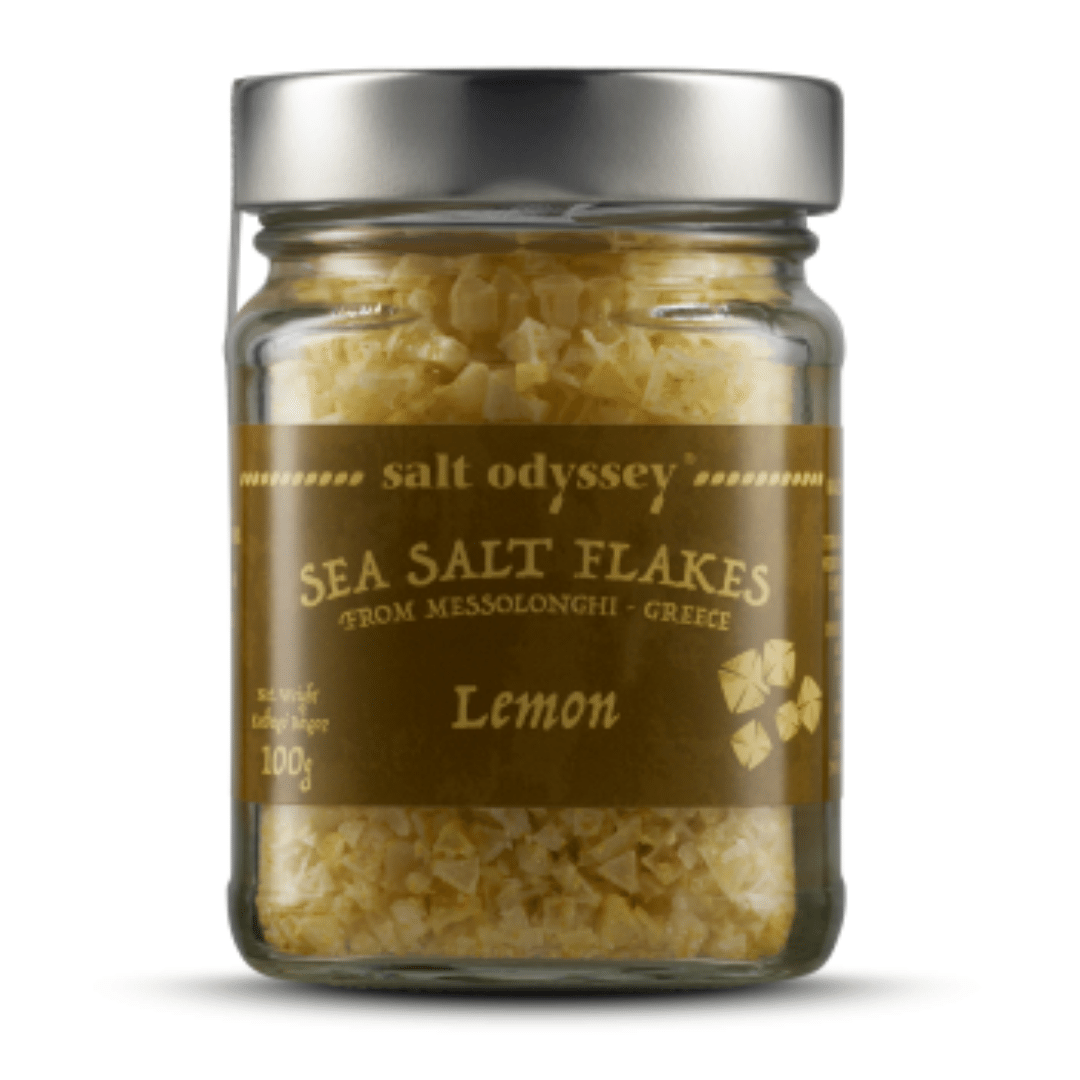 Sea Salt Flakes ~ Lemon - AigaionSpice