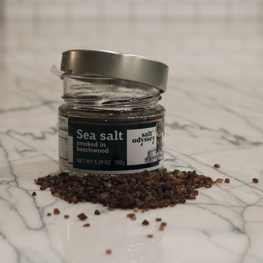 Smoked Sea Salt Jar - AigaionSpice